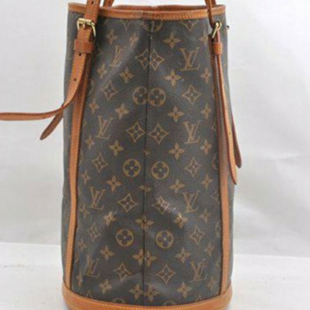 Authentic Bucket Gm Monogram Canvas - image 3